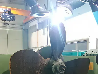 프로펠러 블레이드 레이저 클래딩